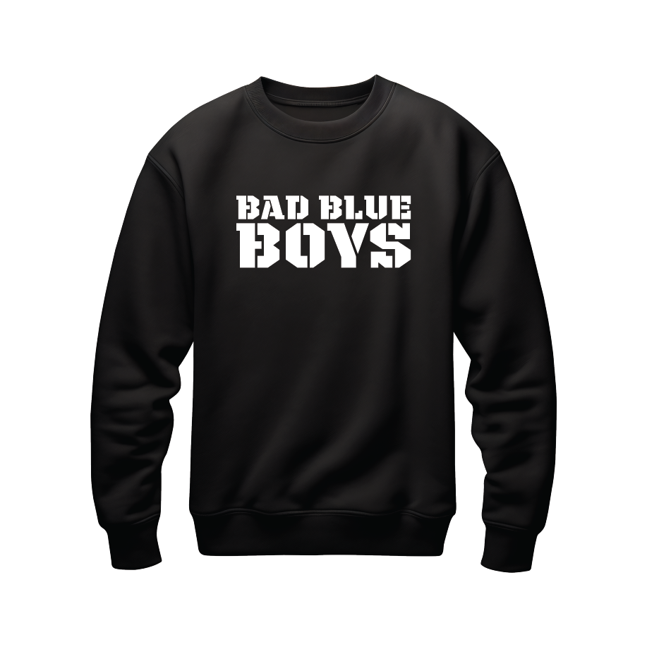 Bad Blue Boys natpis sweatshirt